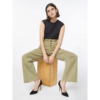 Take a Stance in These Wide Leg Pants